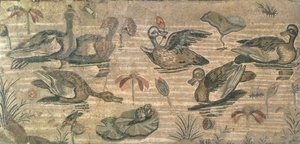水鸟场面在尼罗河的从Faun，庞贝城，公元前2世纪的议院 作者 未知未知